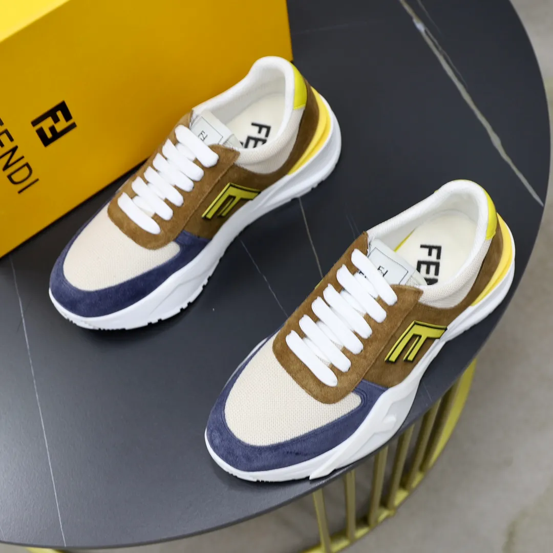 Men's men's shoes 290🔥Brand: FENDI Size: 38-44 (45, 46 customized) Grade: Original quality High version Material: Imported cowhide ➕ High-quality and comfortable lining Original lightweight non-slip outsole Style category: Travel Fashion casual shoes Versatile trend